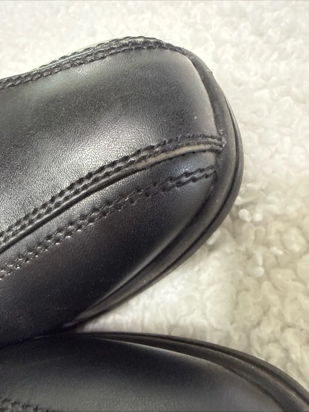 Stafford Boys Black Size 5 M Slip On Black Dress Shoes Dash jr 624-2001